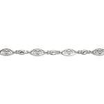 5mm Filigree Link - Silver Layered Chain